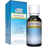 Guna Cell Homeopathic Provides Temporary relief of signs of aging and fatigue, such as: general weakness and forgetfulness. - 1 Ounce