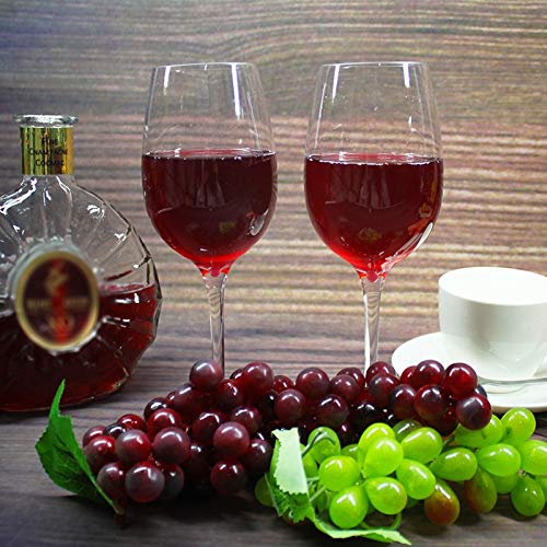Home+ Whisky gläser, 2ST Kunststoff Rotweingläser Cocktailglas Weingläser Saft-Wein-Trinkgläser Cups Startseite Hochzeit… – Bild 7