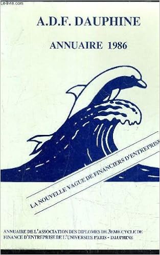 Télécharger Des Livres Google Adf Dauphine Annuaire 1986 - 