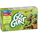 Yoplait, Go-Gurt Teenage Mutant Ninja Turtles Portable Low Fat Yogurt Variety Pack Tubes, Berry/Cherr