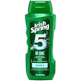 Colgate Pa Irish Spring 5-in-1 Shampoo, Conditioner, Body Wash, Face Wash &amp; Deodorizer, 18 Oz