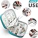 VASCO Travel Jewelry Organizer Roll - Portable Travel Jewelry Case - Compact Jewelry Bag - Jewelry Roll for Necklaces, Earrings, Rings and More - Easy to Carry Jewelry Box for Women