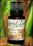 Herbal Dentist Tooth & Gum Oil - #1 Treatment for Gum Disease, Periodontal Disease, Gingivitis, Bleeding Gums, Receding Gums, Toothache, Oral Pain, Abscessed Tooth, Bad Breath, Sensitive Teeth, Essential Oils