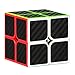 Dreampark 2x2x2 Speed Cube Carbon Fiber Sticker Smooth Magic Cube Puzzles