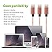 iPhone Cable,Aonsen 3Pack 6FT Nylon Braided Cord 8 Pin to USB Lightning Charger for iPhone 7/SE/5/5s/6/6s/6 Plus,iPad Air/Mini,iPod,Compatible with iOS10(Rose Gold)