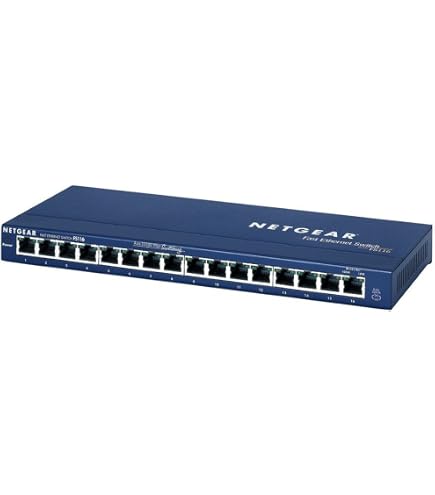 Amazon.com: 2D84386 - Netgear ProSafe GS116 16-port Gigabit