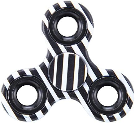 Dukesong Multi Colorful Stripe Pattern Hand Spinner EDC Fidget Stress Relief Toy