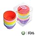 lavavida Silicone Baking Cups, 24 Pack, 6 Colors Cupcake Liners, Reusable & Nonstick mafinkappuke-ki Notebook