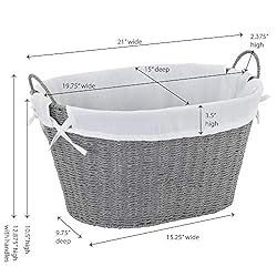 Household Essentials ML-7067 Paper Rope Wicker
