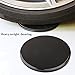 Sliding Discs, Gliding Discs,Smooth Exercise Core Sliders Reversible for use on Carpet or Hard Floors Abdominal Workout - Total Body Workout Equipment - Home Gym for Increased Stamina Burn Fat (Blue)