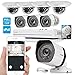 Zmodo 1080p 8 Channel NVR System 8 x 1.0 Megapixel HD IP Home Video Security Cameras 2TB HDD