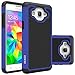 Galaxy On5 Case, OEAGO Samsung Galaxy On 5 Case Cover Accessories - Shock-Absorption Dual Layer Defender Protective Case Cover For Samsung Galaxy On5 G550 - Blue