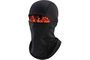Vanolu Cold Weather Balaclava Ski Mask for Men Windproof Thermal Winter Scarf Mask Women Neck Warmer Hood for Cycling
