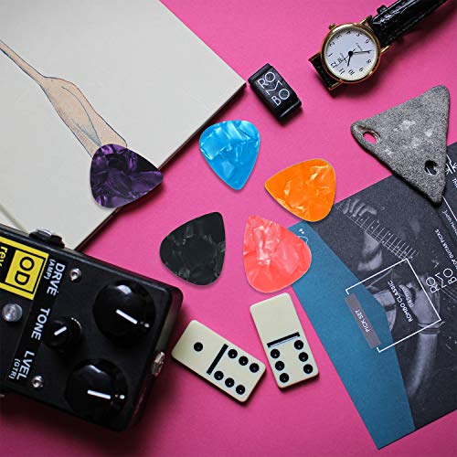 100pcs Medium Size Guitar Picks Sampler Value Pack 0.71mm Thickness - Thumbnail 6