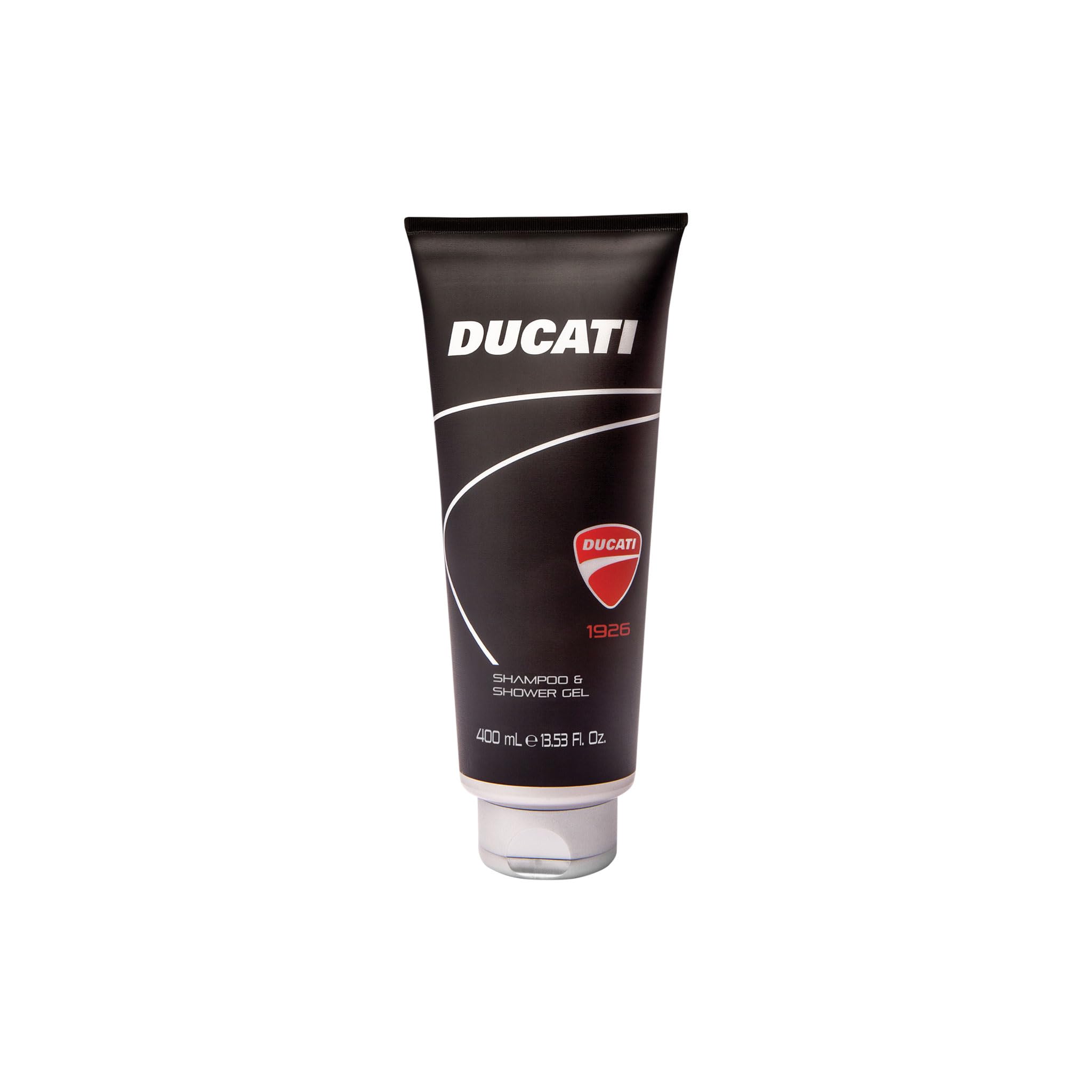 Ducati 1926 Shower Gel - Refreshing Masculine Fragrance | Body Wash for Men | Woody Aromatic and Oriental Scent | Male Bath & Body Care | Grooming Essential for Him | 400 ml