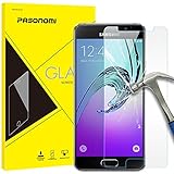 Samsung Galaxy A3 2016 Screen Protector, Pasonomi® [9H Hardness] [Crystal Clear] [Scratch-Resistant] Premium Tempered Glass Screen Protector Film for Samsung Galaxy A3 2016 A310F Smartphone