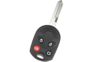 Motoforti 4 Button Car Keyless Entry Remote Control Replacement Key Fob Proximity Smart Fob OUCD6000022 for Ford Escape 2008-