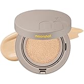 MOONSHOT KOREA Conscious Fit Cushion Foundation Medium Coverage, Long-Lasting & Buildable Foundation For A Smooth, Satin Finish, Vegan & Cruelty-Free,k-beauty (21N Cosmic Vanilla)