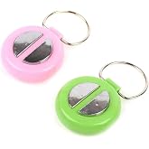 KUJOBUY Hand Buzzer Electric Shock Hand Shake Prank April Fools Day Small Buzzer Shocking Handshake Prank Joke Shocker Electric Tricky for April Fools Day Party - 2 Pcs