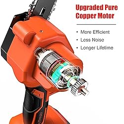 Mini Chainsaw , 6-Inch Cordless Mini Portable