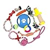 WeFine-Puppy-Dog-Chew-Toys-Teething-Training10pcs-Dog-Rope-Toys-100-Natural-Cotton-Rope-for-Small-and-Medium-Dog WeFine Puppy Dog Chew Toys Teething Training, 10pcs Dog Rope Toys 100% Natural Cotton Rope for Small and Medium Dog