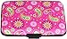 RFID Blocking Wallet Case for Women or Men, Theft Proof Credit Card Holder, Slim Design Fits in Front Pocket (Paisley Pink)
