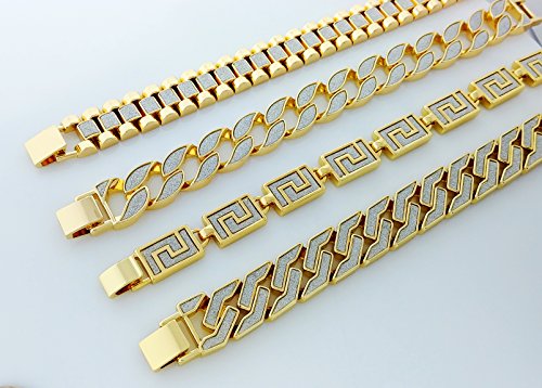 Exo Jewel Men's Miami Cuban Link Bracelet