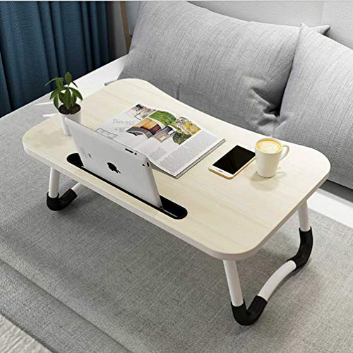 Laptop Bed Table Breakfast Tray with Foldable Legs Portable Lap Standing Desk Notebook Stand Reading Holder for Couch Sofa Floor Kids