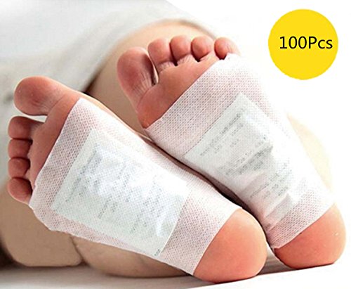 Foot pads - 100 adhesive sheets and 100 foot pads