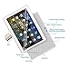 LLLCCORP Unlocked Pad 10 inch Octa Core 2.5Ghz 3G Tablet Android 6.0 Dual SIM Card Slots 4GB RAM 64GB ROM Built-in WIFI Bluetooth GPS Google Plays Store Netflix Youtube (White)