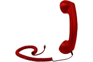 Retro Phone Adapter – Vintage Type-C Landline Handset with Built-in Microphone, Comfortable Grip Noise Reduction Cell Phone t