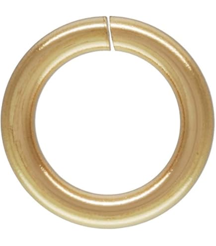 ⑭ゴージャスRING 真鍮 Amazon.com: JewelrySupply 5.8mm 14 Karat Solid Yellow Gold Open