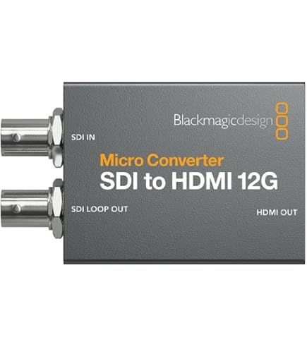 Amazon.com: Blackmagic Design Micro Converter BiDirectional SDI