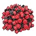 Axe Sickle 100pcs Adjustable Irrigation Drippers Sprinklers 1/4 Inch Emitter Dripper Micro Drip Irrigation Sprinklers for Watering System.