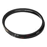 uxcell 2pcs K19 Rubber V Belt, K Section V-Belt