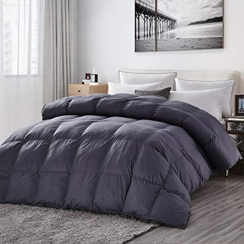 Luxurious AllSeason Goose Down Comforter King Size Duvet Insert