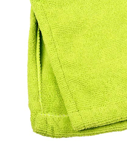 Winthome Changing Towel Poncho Robe with Hood | One Size Fits All（Green - Thumbnail 4