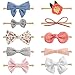 Baby Girl Headbands and Bows, Newborn Infant Toddler Hair Accessories by MiiYoung primary