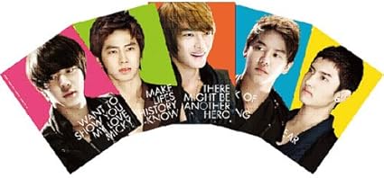 Amazon 東方神起公式ミニクリアファイルセット ユチョン ユノ ジェジュン ジュンス チャンミン ホーム キッチン