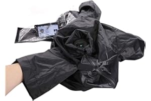 CamRebel Rain Cover for FS5 Z150 FS5MK2 AX2000E PX298MC 285MC Camcorders (S, Black)