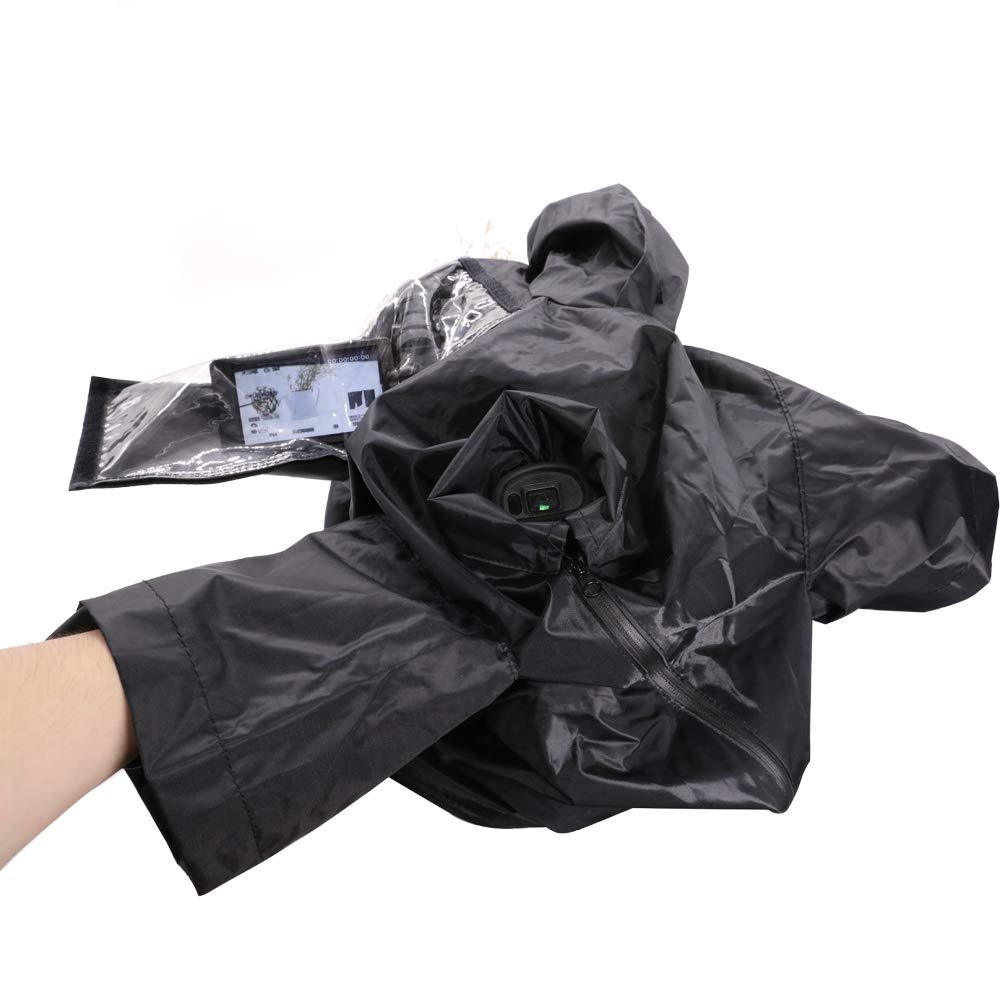 CamRebel Rain Cover for Selected Camcorders (S, BLACK)