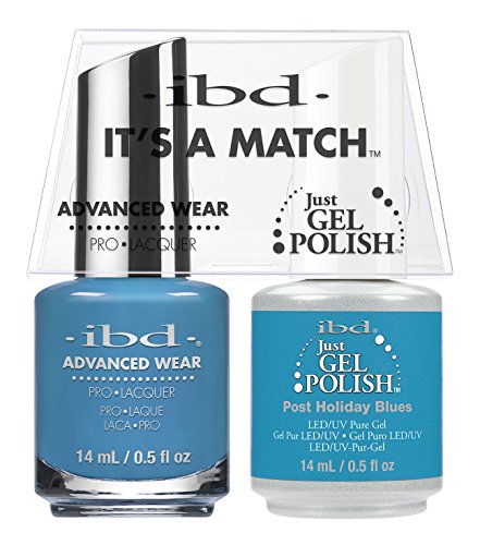 ibd Advanced Wear Color Duo Post Holiday Blues #682 UV Gel Color