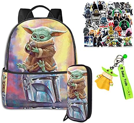 star backpack and pencil case