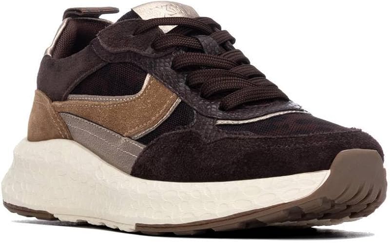 - Sportschuhe Sneaker Damen Braun - Bequeme und vielseitige Schuhe - Casual Mode - Modell 14614501 (Größe 37) — Foto 3 von 5