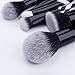 DUcare Makeup Brush Set (Black and White)