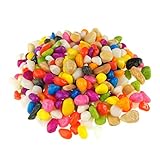Pawliss Aquarium Marbles Decorative Gravel Pebble Rainbow Small 1pound