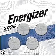 Energizer 2025 Lithium Coin Cell Battery, 4 Count