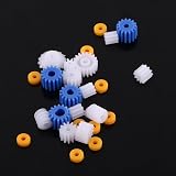 Elprico 26pcs Plastic Spindle Worm Gear Shaft Sleeve Set 2-4MM for RC Aircraft view 2