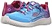 Skechers Sport Women's Burst Sport Fashion Sneaker,Blue Pink Rainbow,8.5 M US
