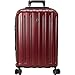 Delsey Luggage Helium Titanium Carry-On EXP Spinner Trolley Red